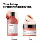 L’Oreal Professionnel Inforcer B6 Biotin Strengthening Hair Mask 250ml - Image 3
