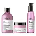L'Oréal Professional Liss Unlimited Shampoo, mask, oil Combo (300ml, 125ml, 250ml)