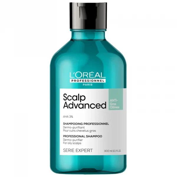 LOreal Professionnel Scalp Advanced Anti Oiliness Dermo Purifier Shampoo 300 ml3