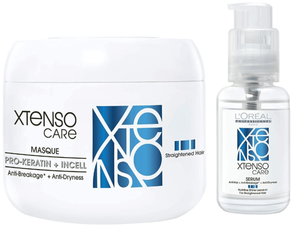 LOreal Professionnel Xtenso Care Masque 196gm And Serum 50ml Duo