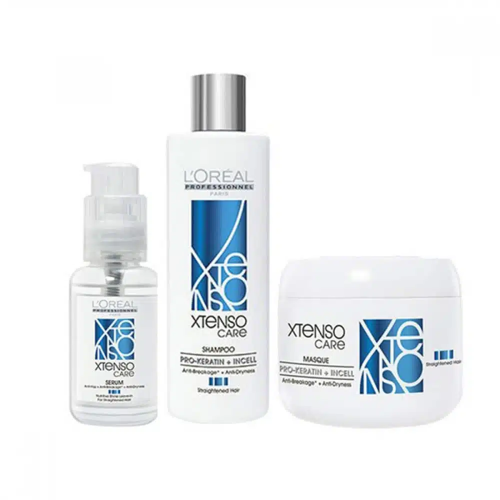 L'Oréal Professional Xtenso Care Shampoo 250ml, mask 196g and Serum 50ml Trio