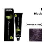 L'oreal Professionnel Paris INOA Ammonia-free Permanent Hair Color - 1 (Black) - Image 3