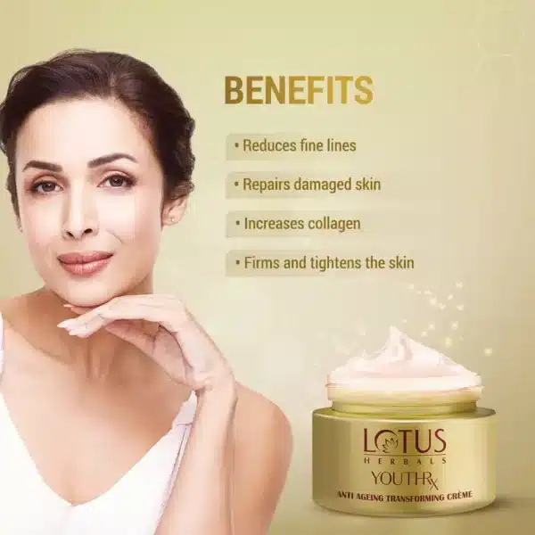 Lotus Herbals Youth Rx Anti Aging Skin Care Range Lotus Herbals Youth Rx Anti Aging Transforming Cra¨
