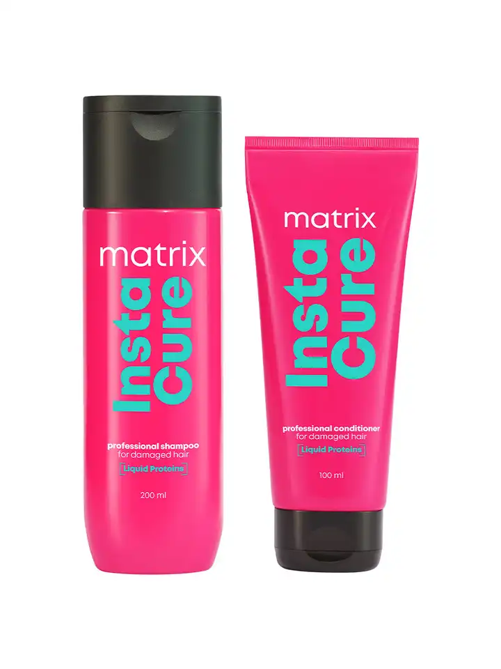 Matrix InstaCure Liquid Protein Shampoo 200ml And Conditioner 100ml