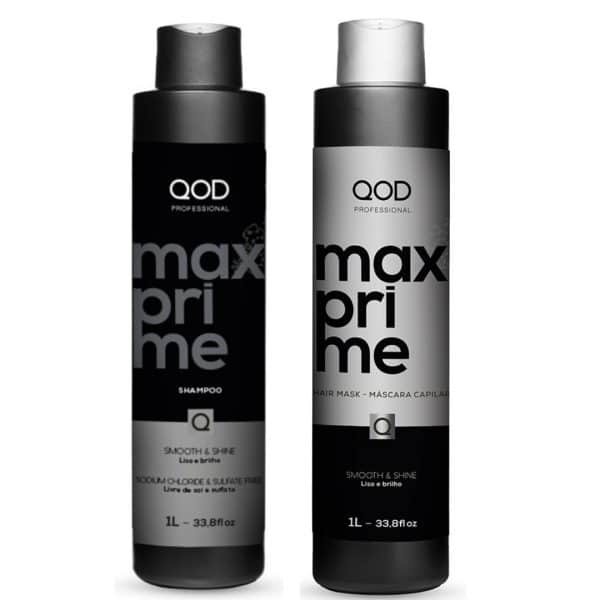 QOD Professional Max Prime After Treatment Shampoo and Mask 1000ml Each