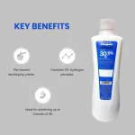 L'Oréal Oxydant Creme 30 Vol 9 developer for strong lift and long lasting professional hair color results