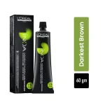 L'oreal Professionnel Paris INOA Ammonia-free Permanent Hair Color -2 (Darkest Brown)