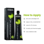 L'Oréal INOA 4 Natural Brown ammonia free permanent hair color with long lasting shine and comfort