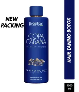 Brazilian HairTech Copacabana Brazilian Protein Tanino BTX Treatment 1000ml | Transform Your Hair with Professional Salon Care