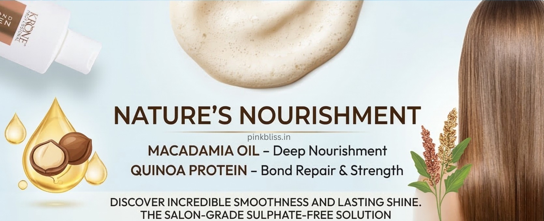 Professional Shine Bond Straiten Sulphate free Shampoo 250ml pinkbliss