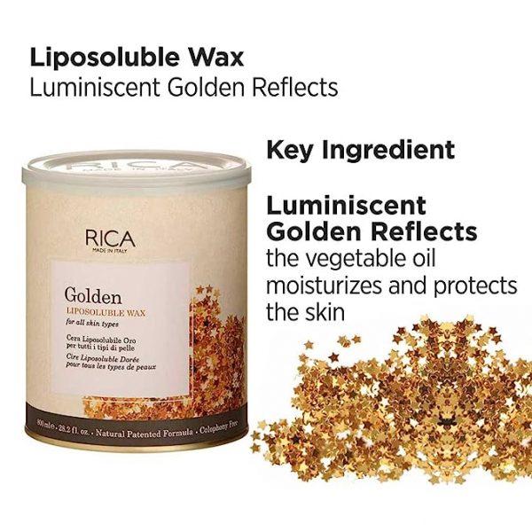 Rica Golden Liposoluable Wax 800 M