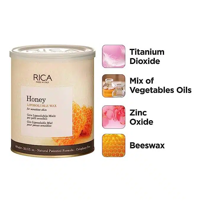 Rica Honey Liposoluable Wax - 800 ML - Image 2