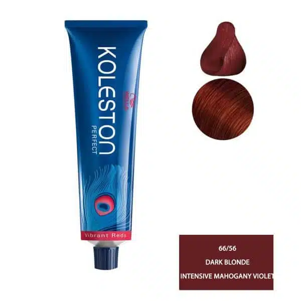 Wella Professionals Koleston Perfect ME+ 66/56 Dark Blonde Intensive Mahogany Violet - Image 1