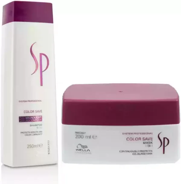 Wella Professionals SP Color Save Shampoo 250ml and Mask 200ml