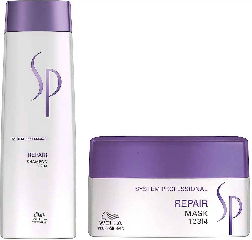 Wella Professionals Sp Repair Shampoo 250ml and Mask 200ml - Image 1