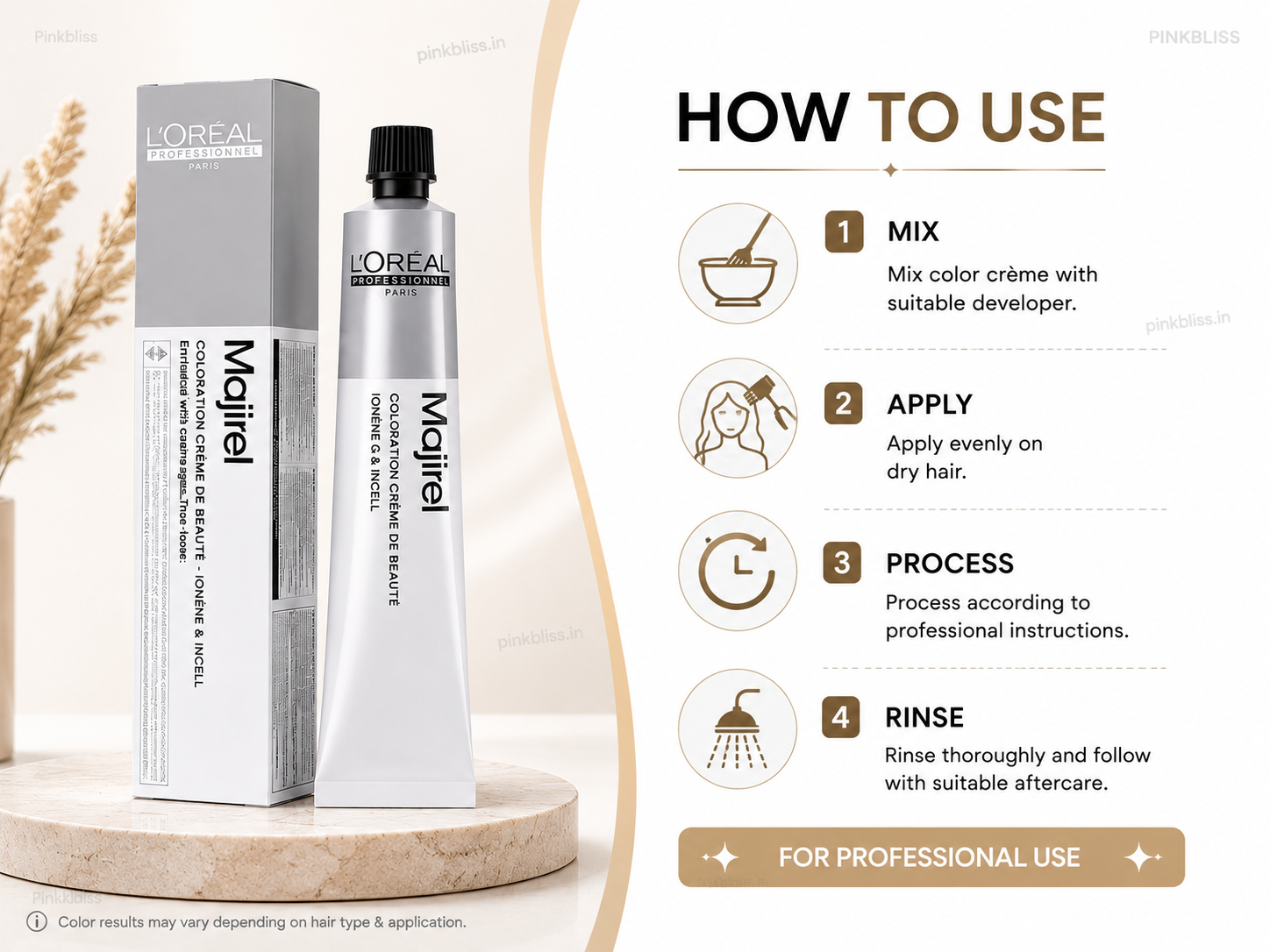 L’oreal Professionnel Majirel – 8 (Light Blonde)