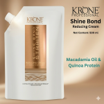 Krone Professional Shine Bond Straighten Reducing Cream 500ml