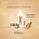 Krone Professional Shine Bond Straiten Sulfate free Shampoo mask 200ml Each & Serum 100ml - Image 3