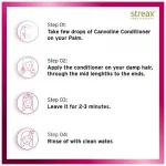 Streax Professional Canvoline Straightening Post Care Conditioner Sulphate & Paraben free 240ml - Image 2