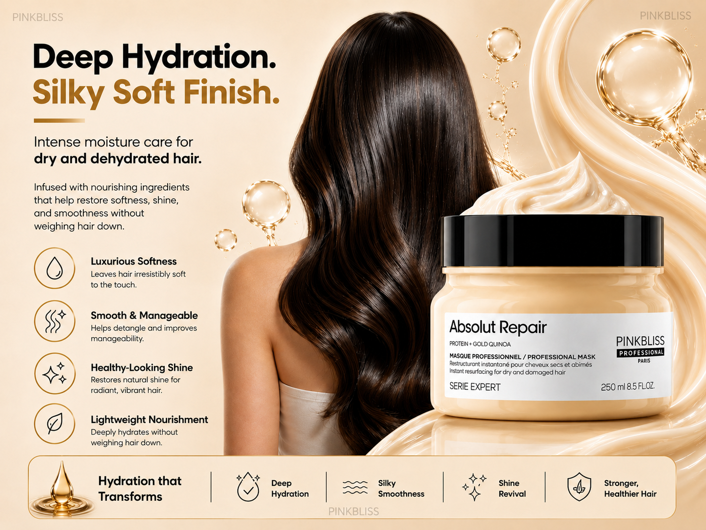 L’Oreal Professional Absolut Repair Hair Mask For Dry and Damaged Hair 1 (3)