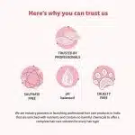 De Fabulous Reviver Hair Repair Shampoo (1000ml) Repairs Dry & Frizzy Hair, Sulphate Free, pH Balanced - Image 5