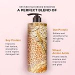 De Fabulous Reviver Hair Repair Shampoo (1000ml) Repairs Dry & Frizzy Hair, Sulphate Free, pH Balanced - Image 3