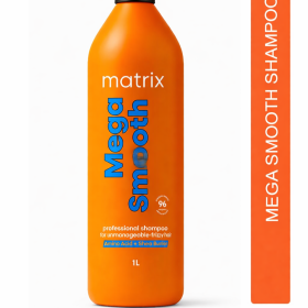 Matrix Mega Smooth Shampoo for Frizzy, Dry Unmanageable Hair With Shea Butter 1000ml