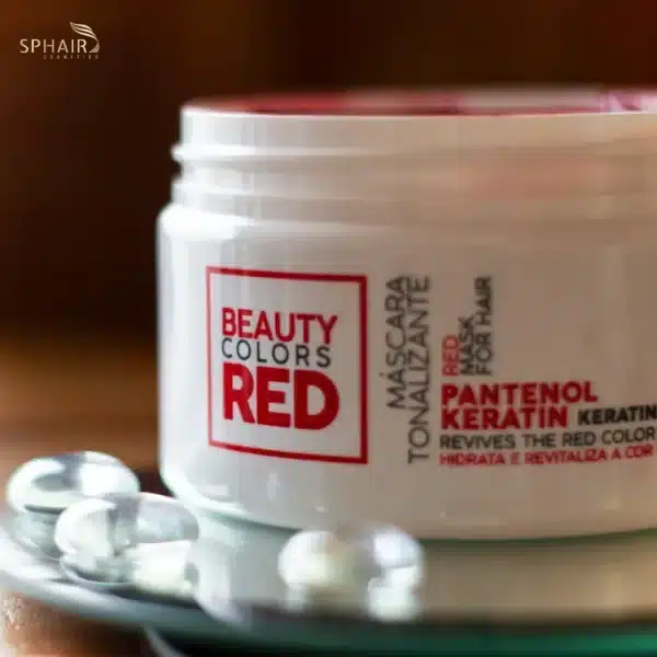 Red hair mask by SP hair 3
