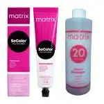 Matrix SoColor 3NN Dark Brown And 20 Volume Developer 135ml