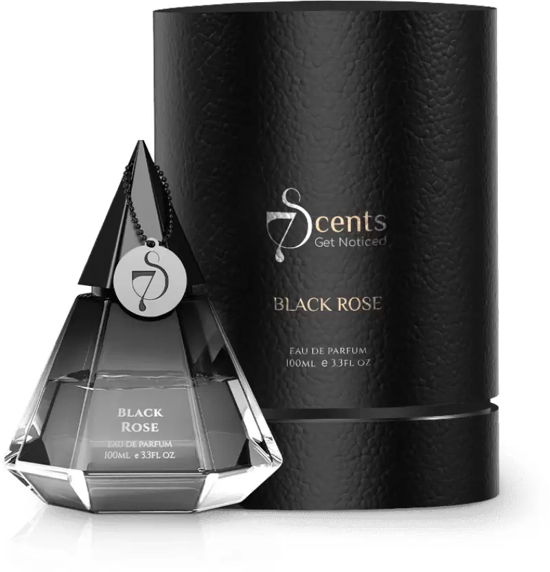 7 SCENTS Black Rose | Unisex Fragrance Exquisite Indo-Luxury Perfume Eau de Parfum - 100ml (For Men & Women)