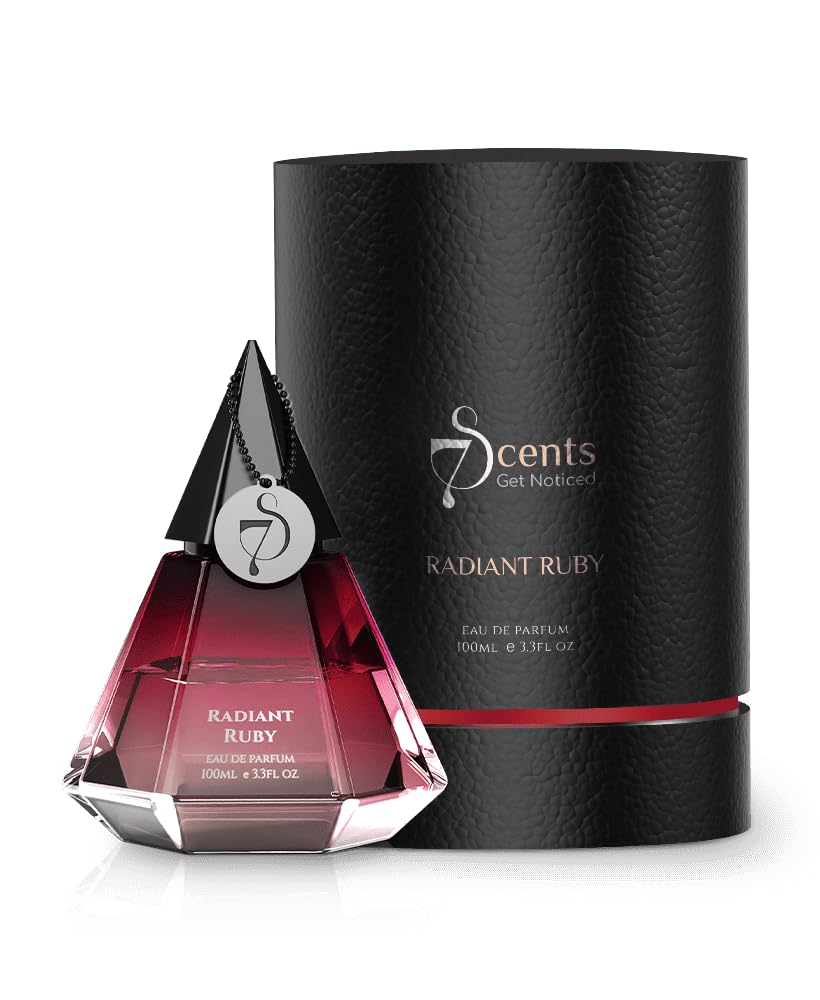 7 Scents Perfume - 100ml | Radiant Ruby | Eau De Parfum | Unisex Fragrance | Exquisite Indo Luxury Perfume (RADIANT RUBY)