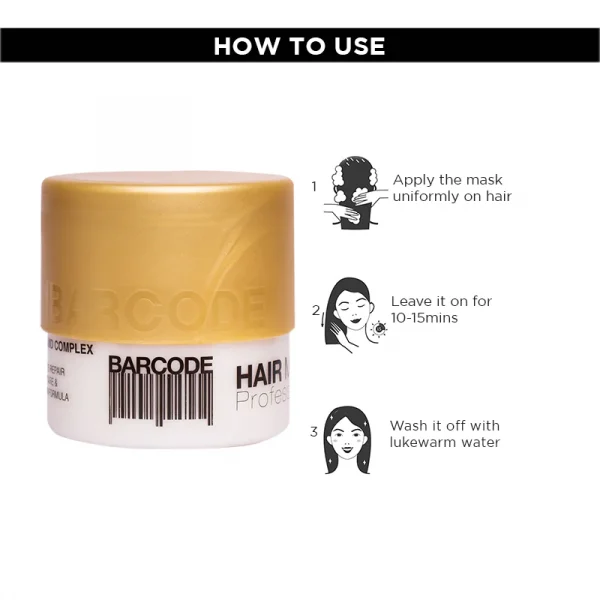 Barcode Professional Hair Mask For Dry Damage 400ml1