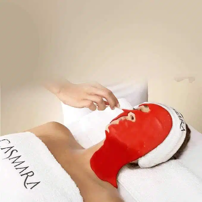 CASMARA Prestige SENSITIVE Premium MASK 2040 ALGAE PEEL OFF FACIAL MASK (Set Of 1 Gel and 1 Powder) 125gm - Image 4
