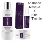 Krone Professional Prime Luxe Dandruff Control Hair Cleanser 200ml and Masque 100ml and Anti Dandruff Hair Tonic 100ml