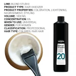 L'Oreal Professionnel Blond Studio 9 Oil Developer - 20 Volume 6% (1000ml) - Image 3