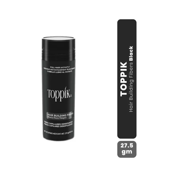 Toppik Hair Building Fibers - Black (27.5g)