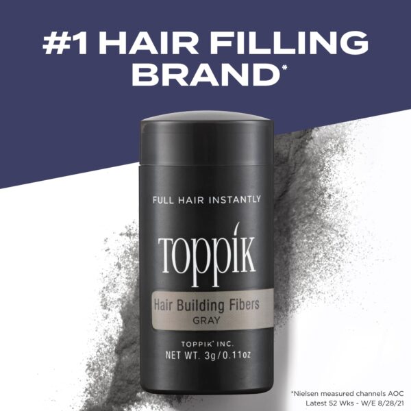 Toppik Hair Building Fibers Grey 27.5 Grams1