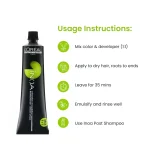 L'Oréal Professionnel Paris INOA 4.26 iridescent red brown ammonia free hair color original professional hair colour available on PinkBliss India