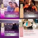 Bella Vita Luxury Woman Eau De Parfum Gift Set 4x20 ml for Women with Date, Senorita, Glam, Rose Perfume Floral, Fruity Long Lasting EDP Fragrance Scent - Image 8