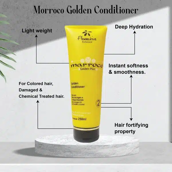 Floractive Profissional Marroco Golden Plus Conditioner 250ml 1