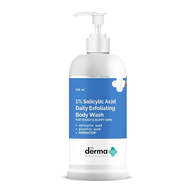 The Derma Co 1% Salicylic Acid Daily Exfoliating Body Wash