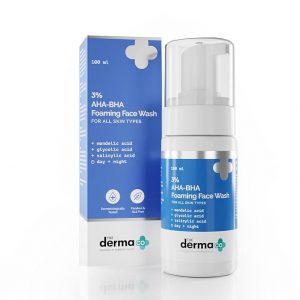 The Derma Co 3% AHA-BHA Foaming Face Wash 100ml