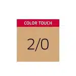 Wella Professionals Color Touch 2/0 Black/Natural Semi-Permanent 60ml - Image 2