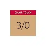 Wella Professionals Color Touch 3/0 Dark Brown/Natural Semi-Permanent (60ml) - Image 2