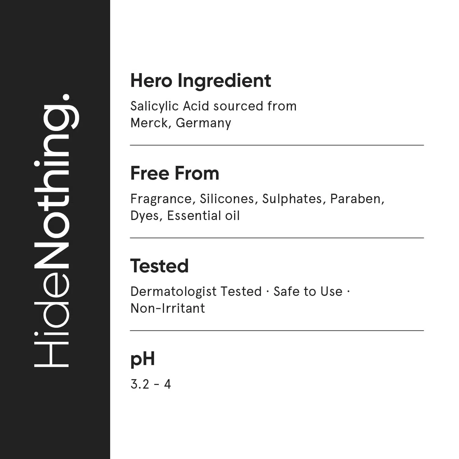 Minimalist 02% Salicylic Acid Serum For Acne, Blackheads & Open Pores 30ml  | Reduces Excess Oil & Bumpy Texture - Image 4