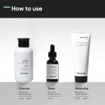 Minimalist Oily Skincare Kit, Routine Kit For Unisex, Face Wash, Serum & Moisturizer Combo, 180g - Image 5