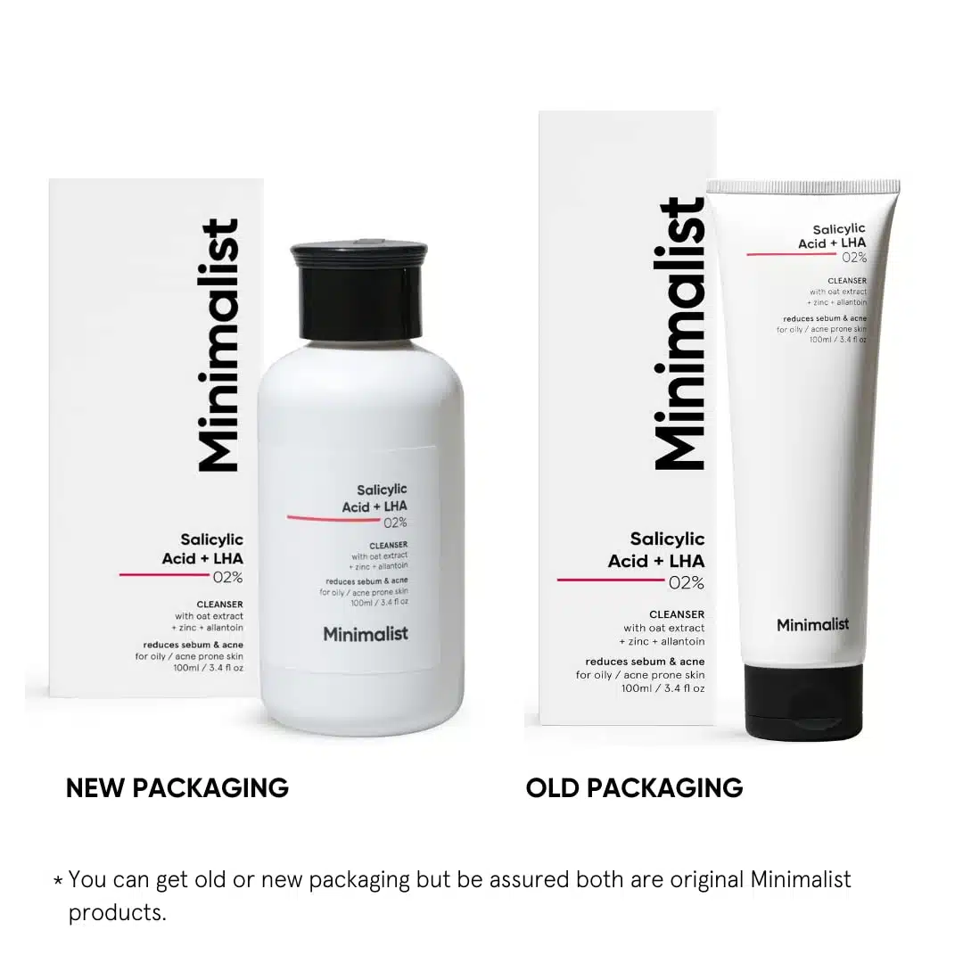 Minimalist 02% Salicylic Acid Face Cleanser For Oily / Combination Skin 100ml| Sulphate free, Anti Acne Face Cleanser With LHA & Zinc - Image 6