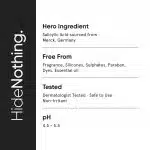 Minimalist 02% Salicylic Acid Face Cleanser For Oily / Combination Skin 100ml| Sulphate free, Anti Acne Face Cleanser With LHA & Zinc - Image 5