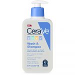 CeraVe Baby Wash & Shampoo 237ml | Fragrance, Paraben, & Sulfate Free Shampoo for Tear-Free Baby Bath Time