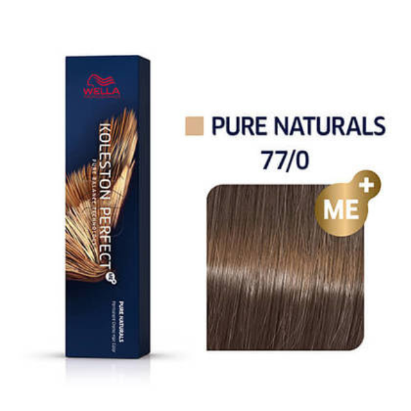 Wella Professionals Koleston Perfect ME+ Permanent 77-0 Intense Medium Blonde Natural Permanent 60ml